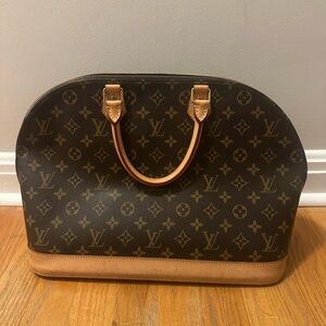 Louis Vuitton Brown Monogram Satchel